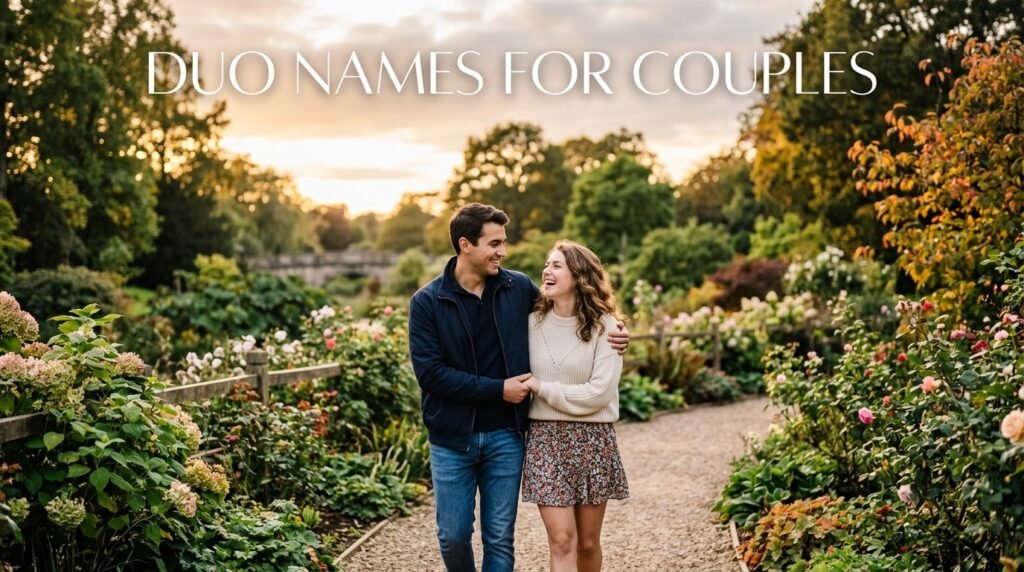 12. Duo names for couples