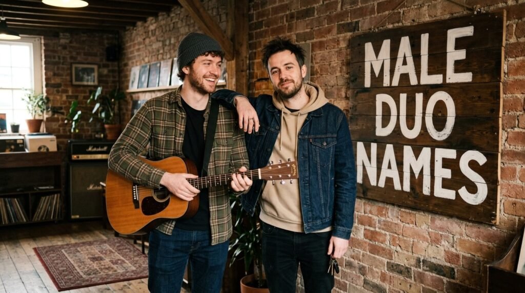 13. Male duo names