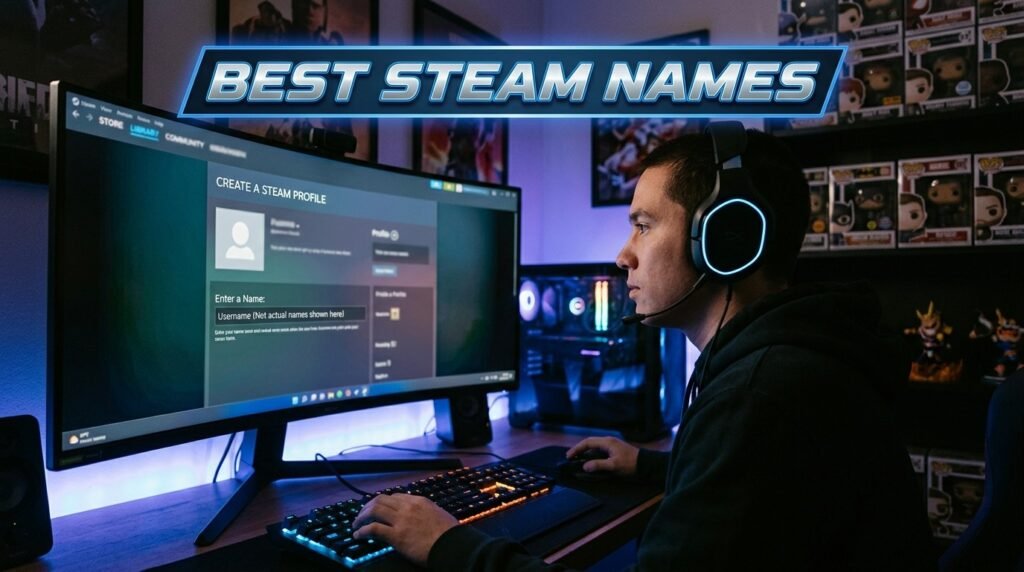 1. Best Steam names