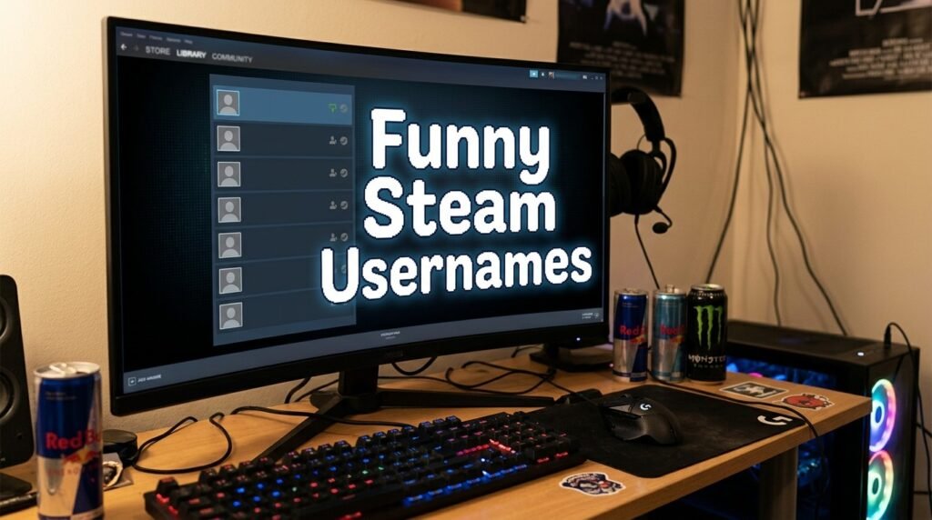 3. Funny Steam usernames