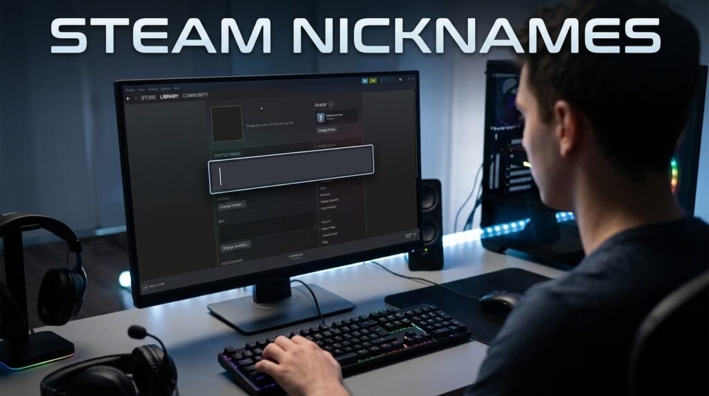 5. Steam nicknames
