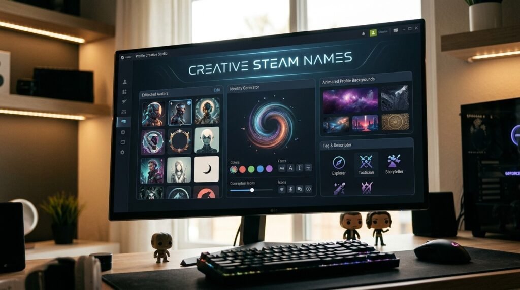 8. Creative Steam names