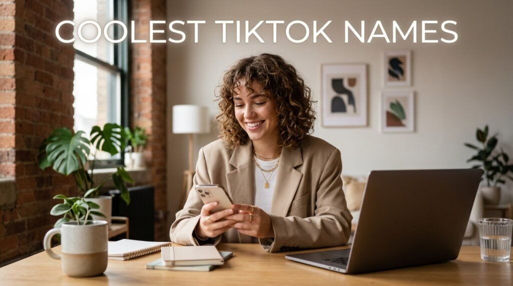 6. Coolest TikTok names