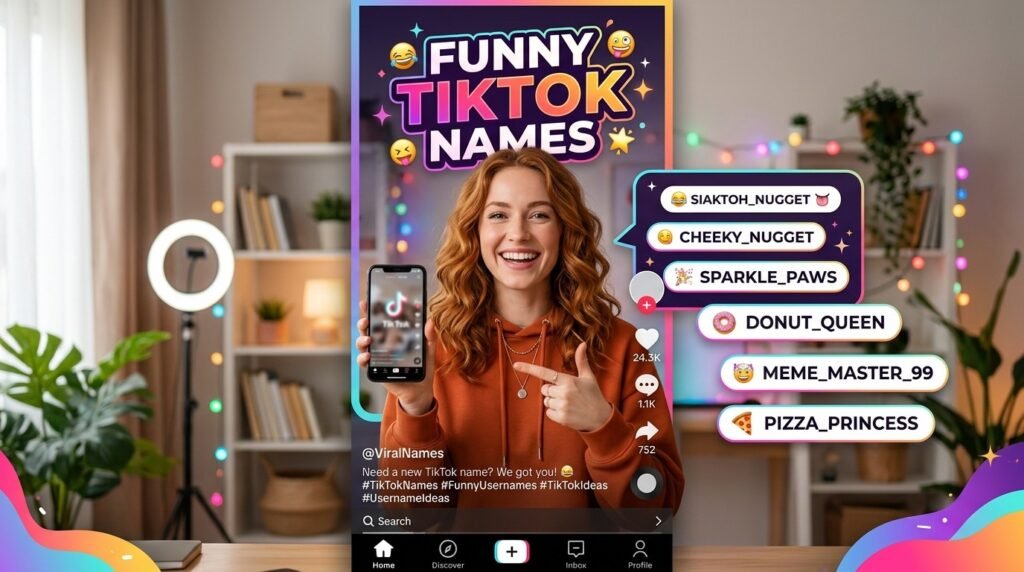 5. Funny TikTok names