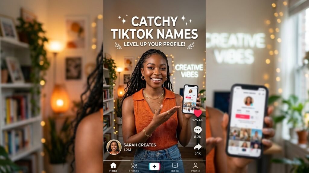 10. Catchy TikTok names