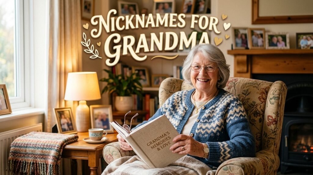 3. Nicknames for grandma