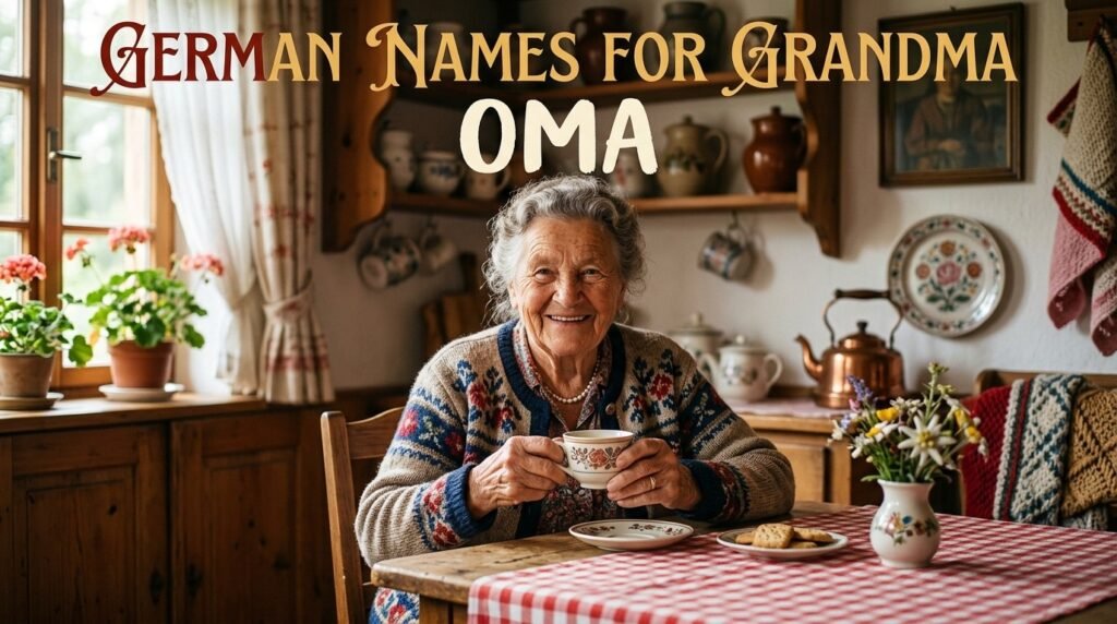 12. German name for grandma