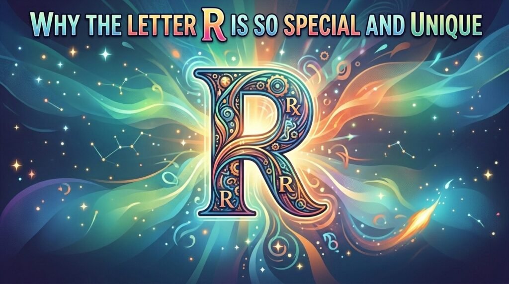 Why the Letter R Is So Special and Unique
