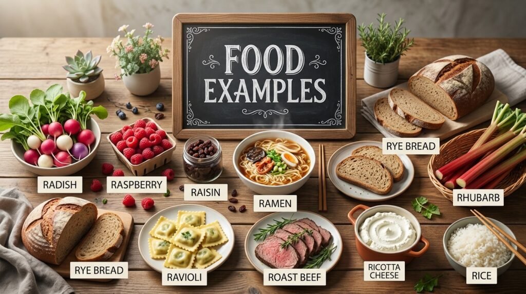 Food Examples