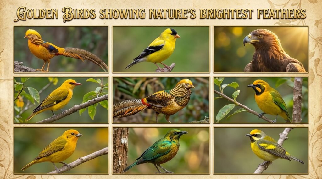 Birds That Are Golden Colors