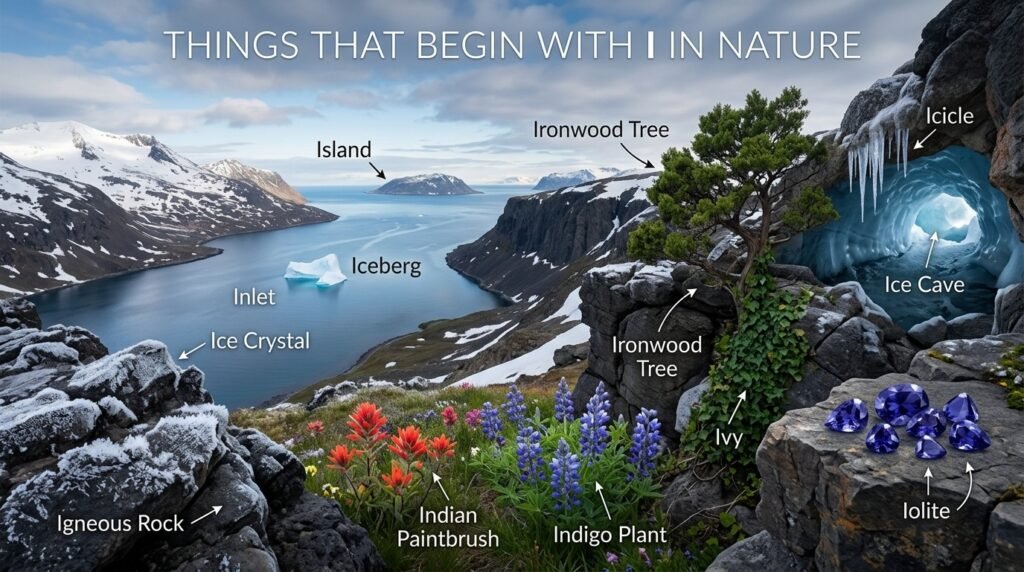Things That Begins With I in Nature