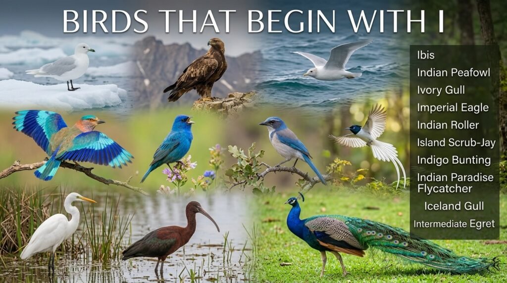 Birds That Begin With I