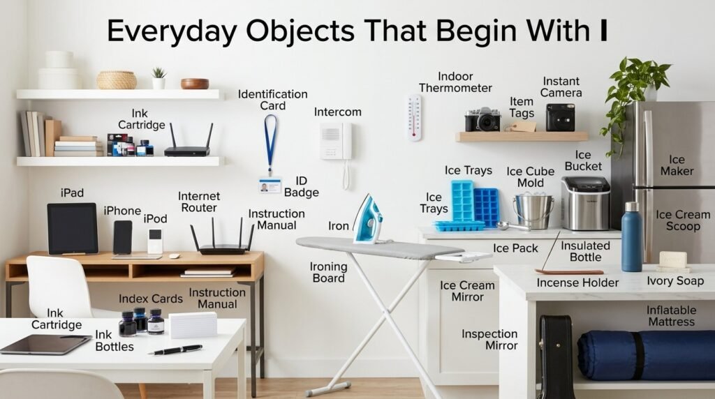 Everyday Objects That Begin With I