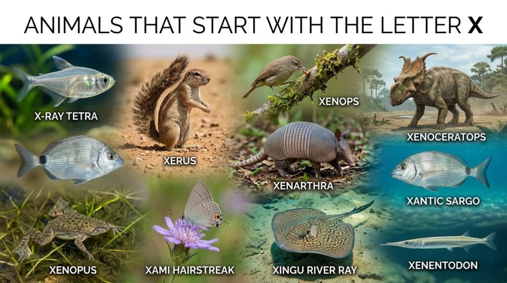 Animals That Start With the Letter X