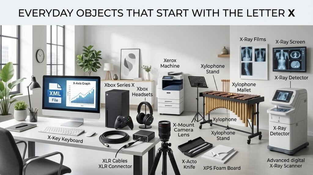 Everyday Objects That Start With the Letter X