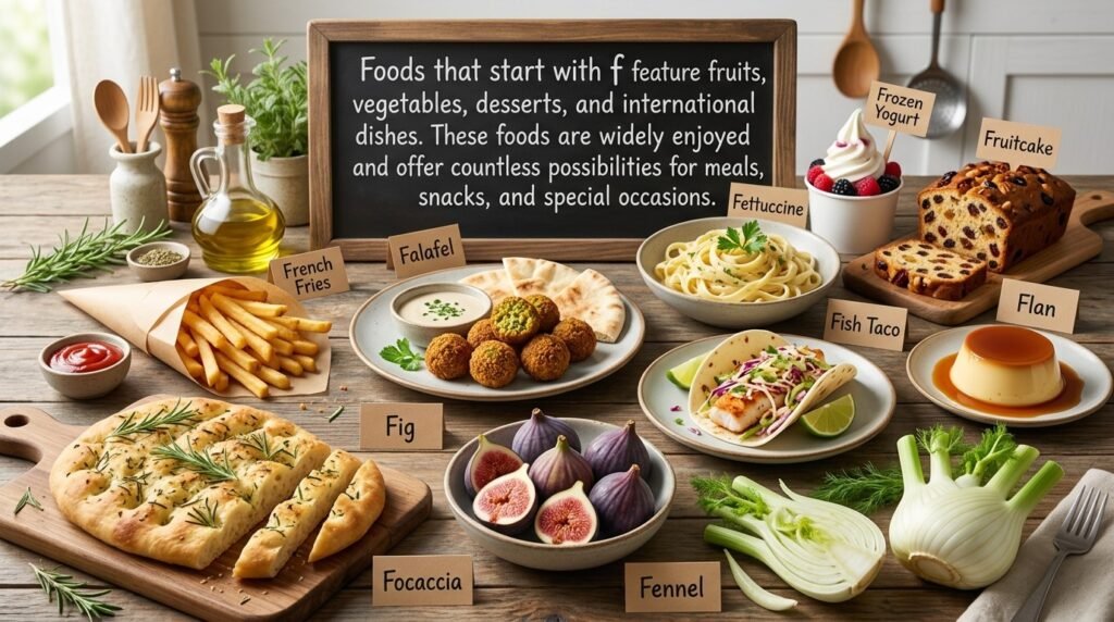 Foods That Start With F