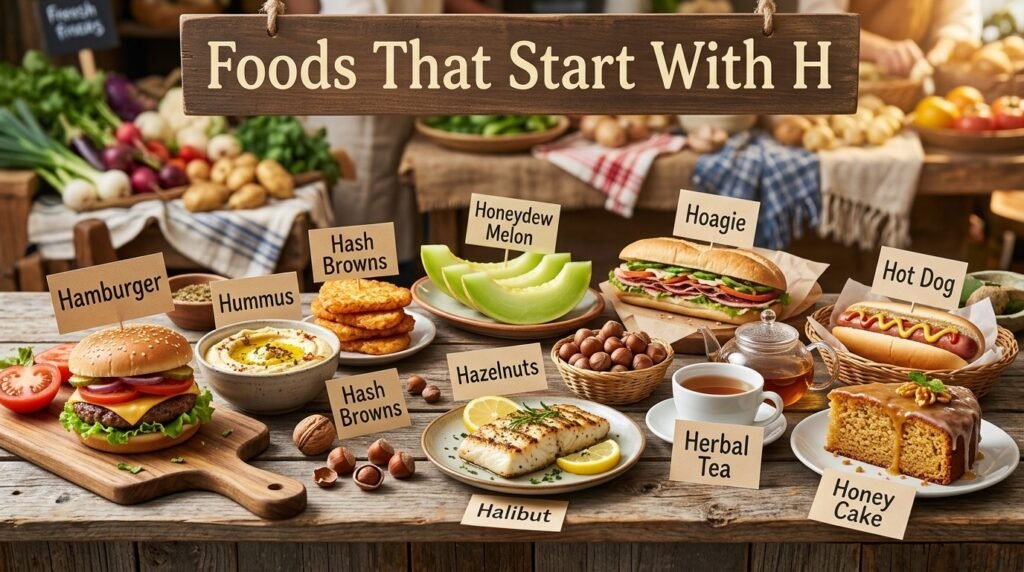 Foods That Start With H