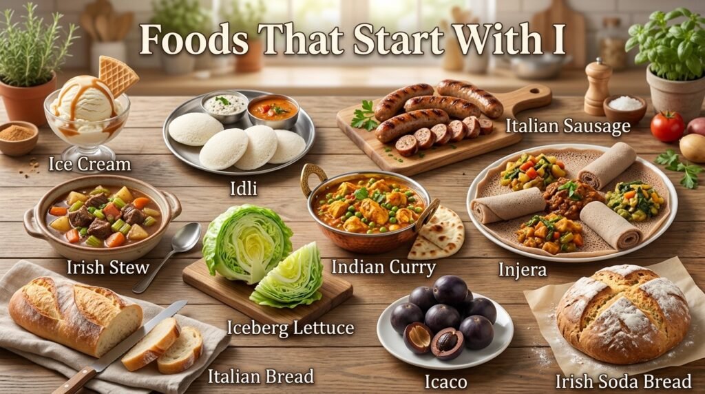 Foods That Start With I