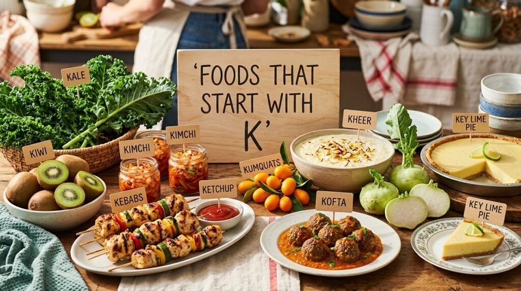 Foods That Start With K