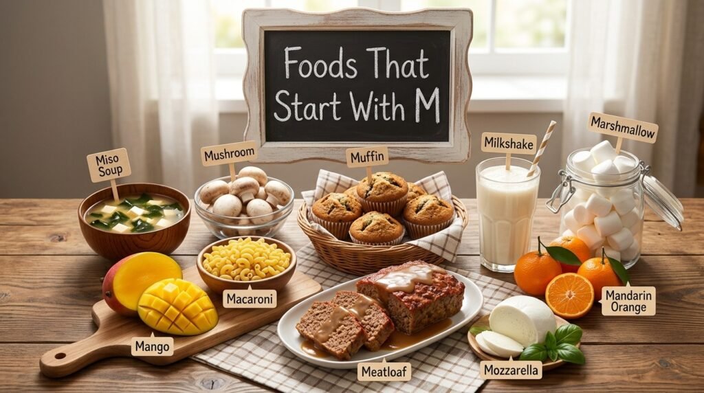 Foods That Start With M