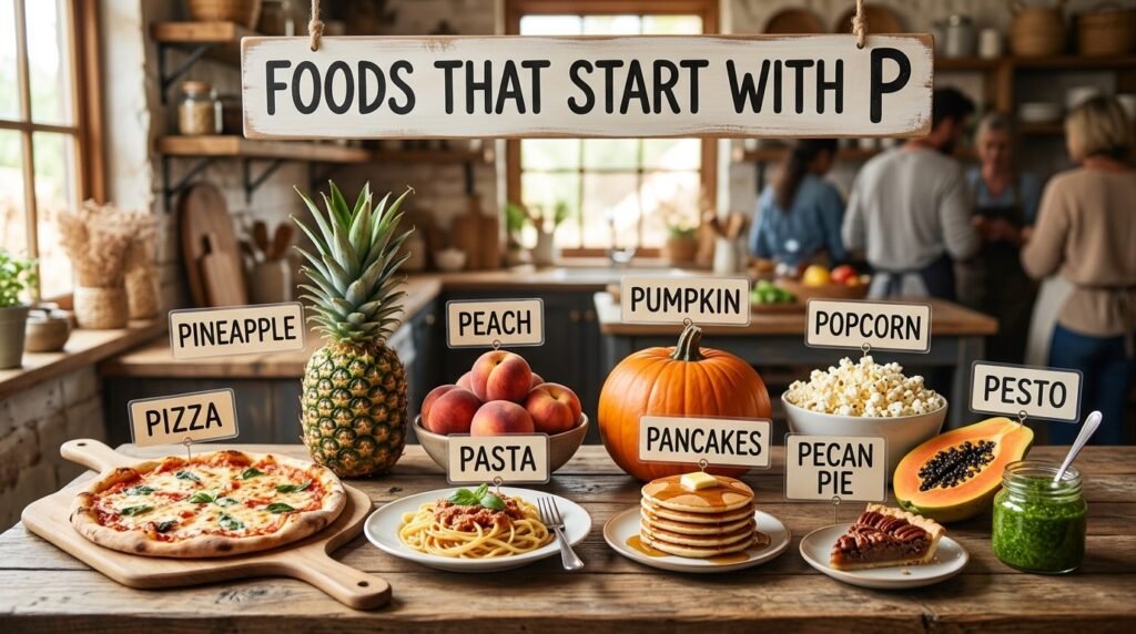 Foods That Start With P
