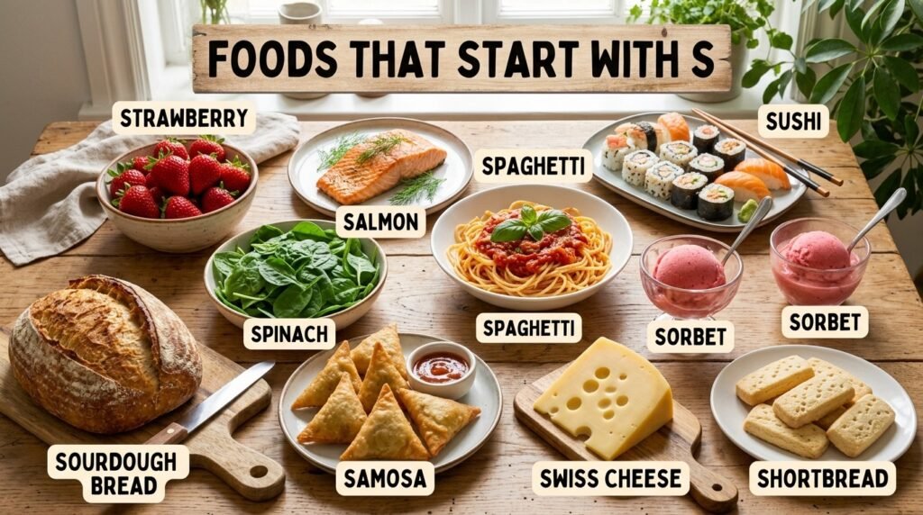 Foods That Start With S