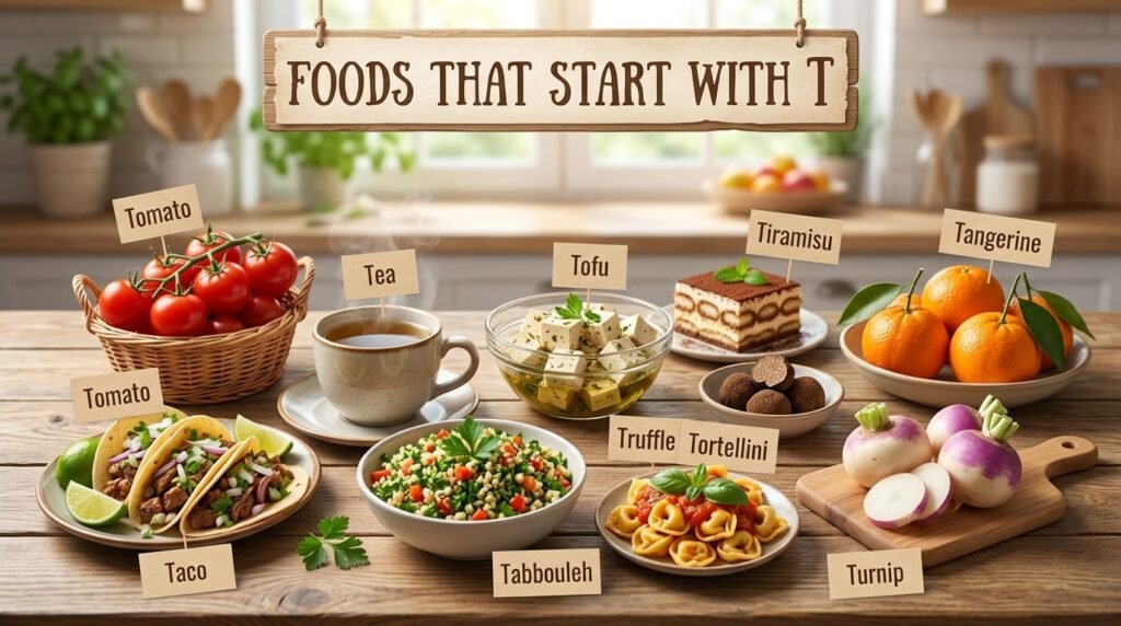 Foods That Start With T