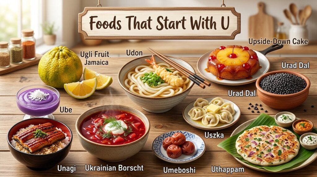 Foods That Start With U