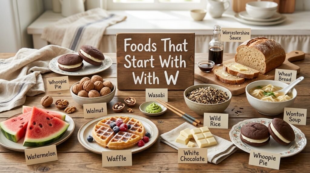 Foods That Start With W