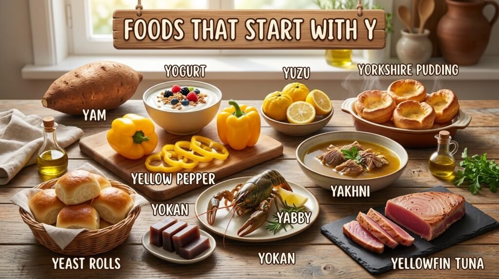 Foods That Start With Y
