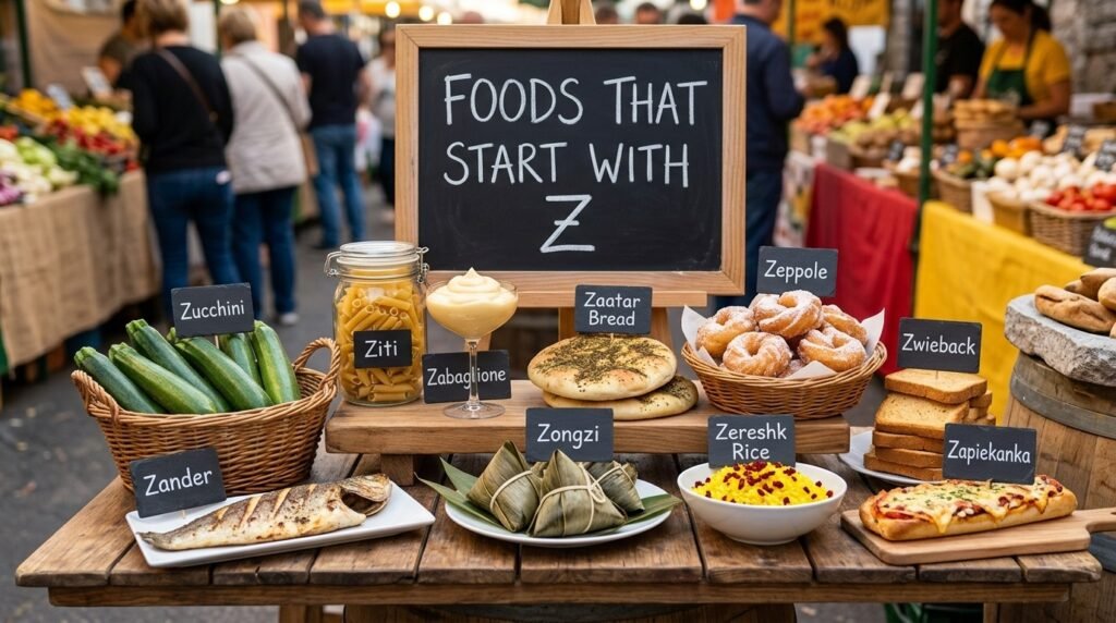 Foods That Start With Z