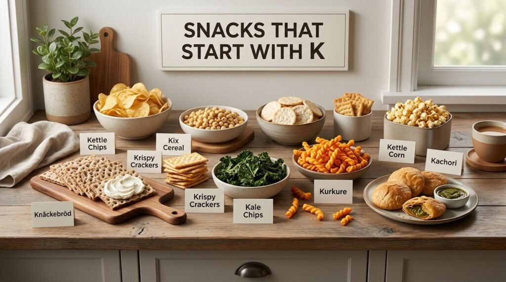 Snacks That Start With K