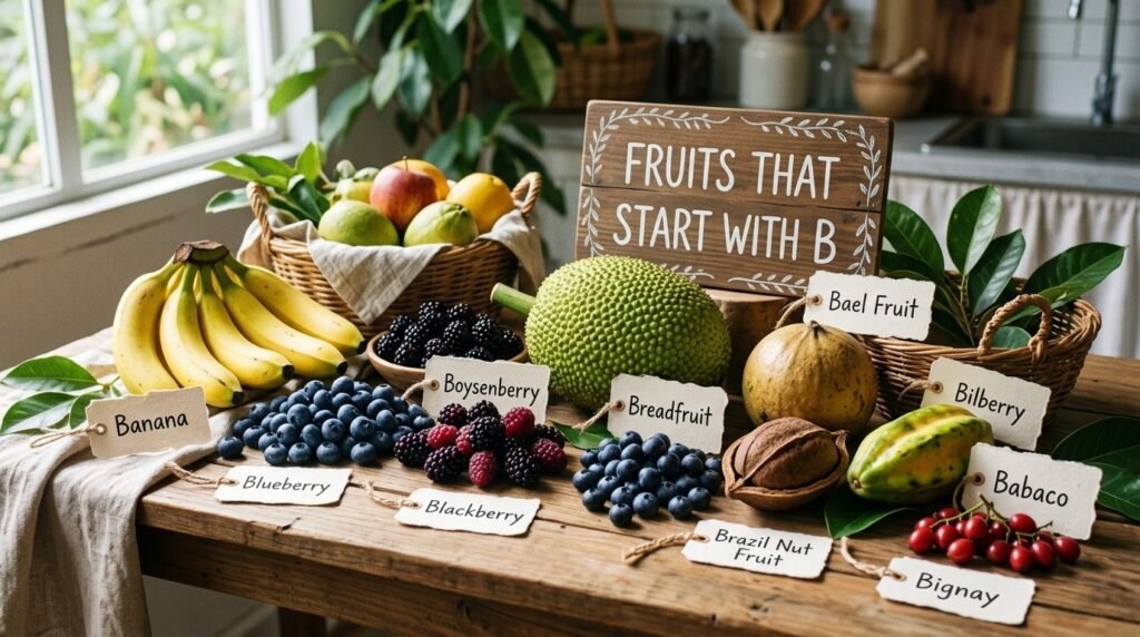 Fruits That Start With B