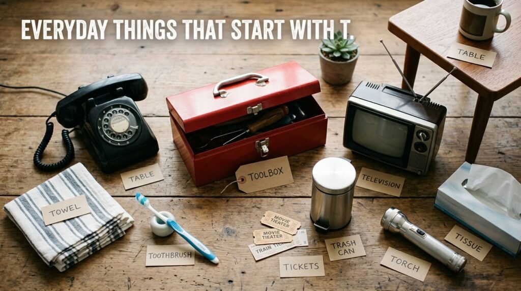 Common Things That Start With T