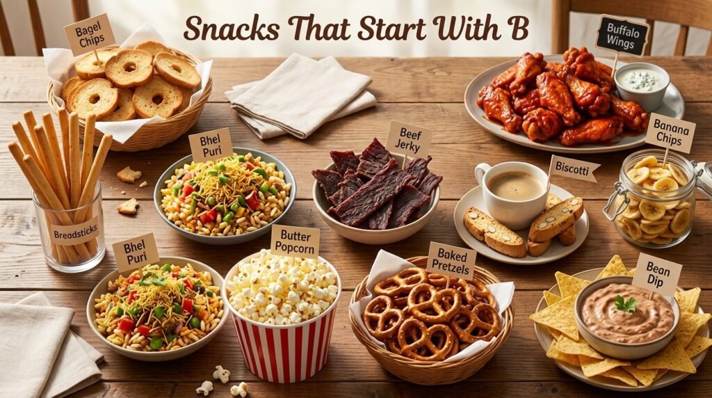Snacks That Start With B