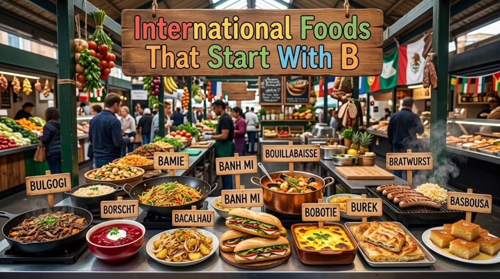 International Foods That Start With B