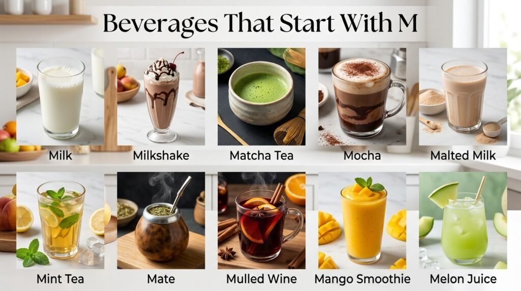Beverages That Start With M