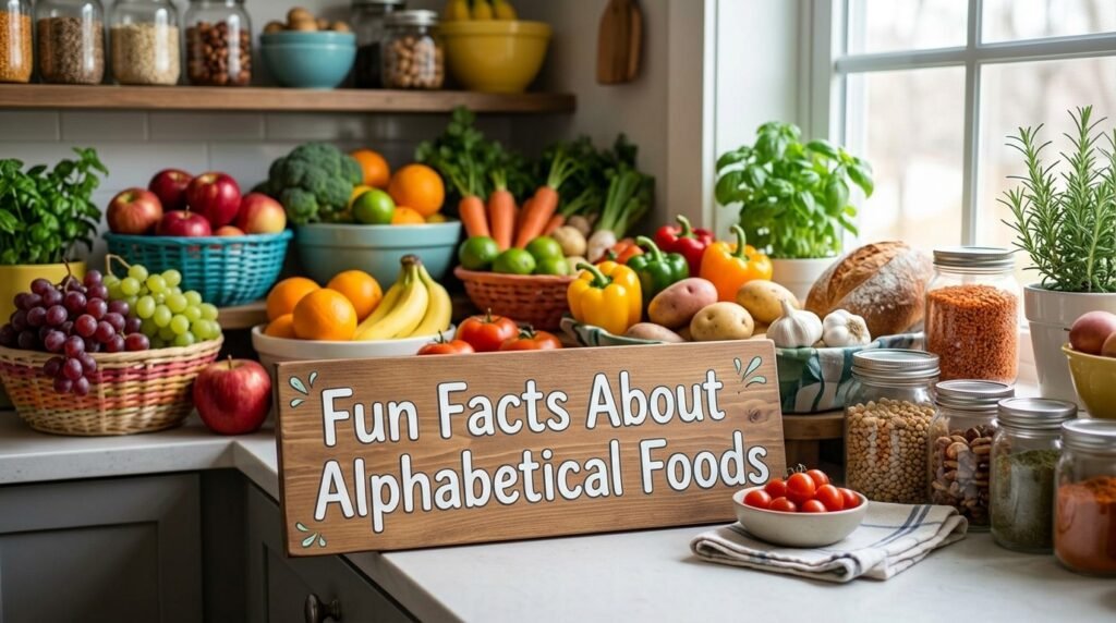 Fun Facts About Alphabetical Foods