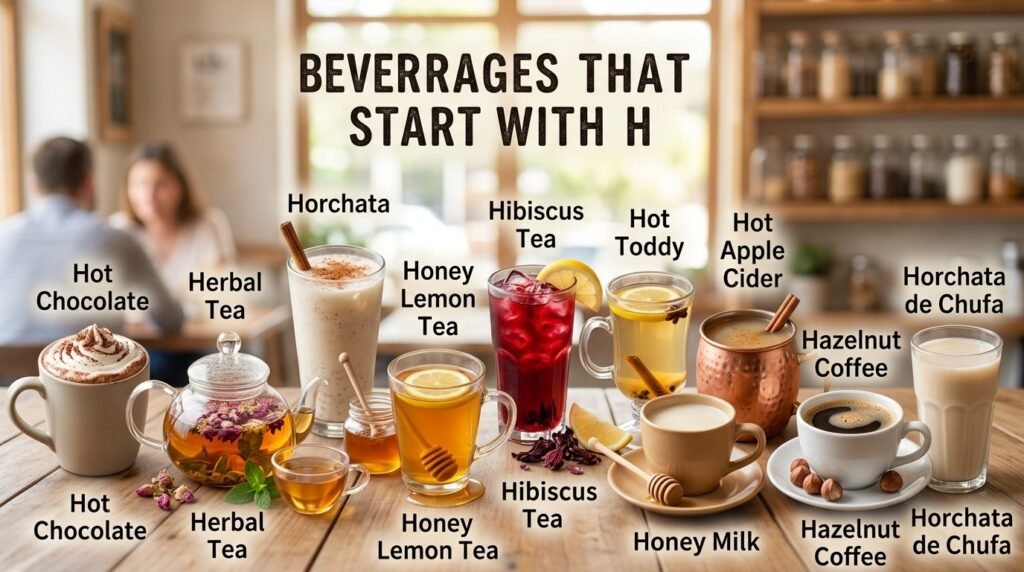 Beverages That Start With H