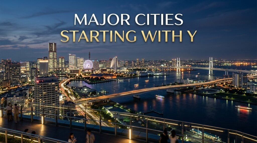 Major Cities Starting With Y