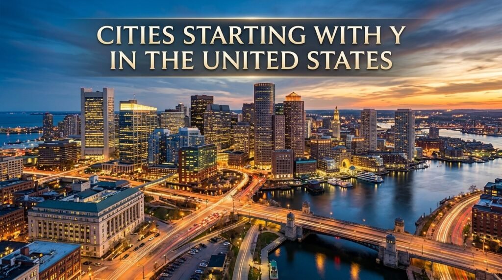 Cities Starting With Y in the United States