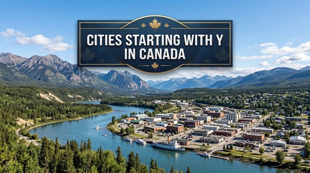 Cities Starting With Y in Canada