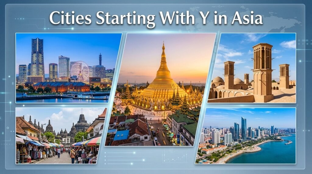 Cities Starting With Y in Asia