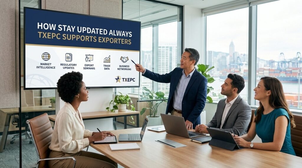 How Stay Updated Always TXEPC Supports Exporters