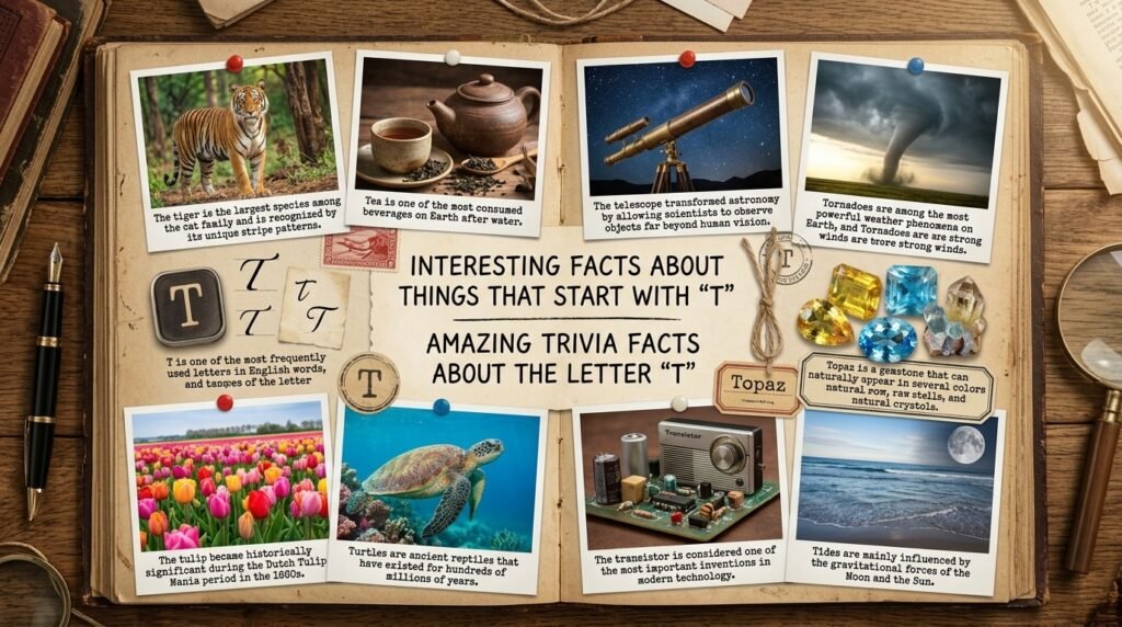 Interesting Facts About Things That Start With T