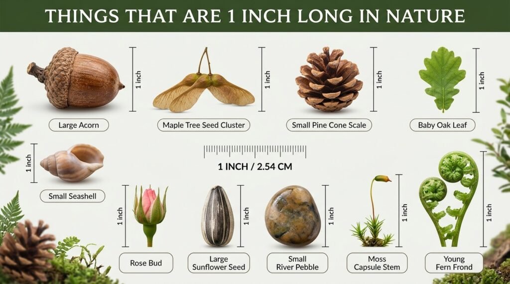 Things That Are 1 Inch Long in Nature