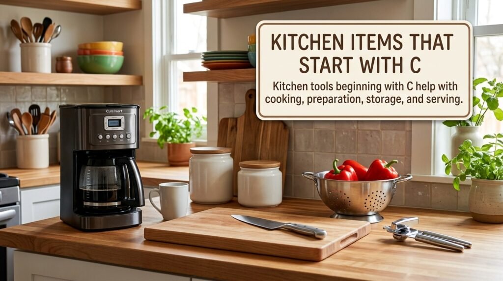 Kitchen Items