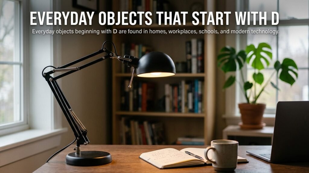 Everyday Objects That Start With D