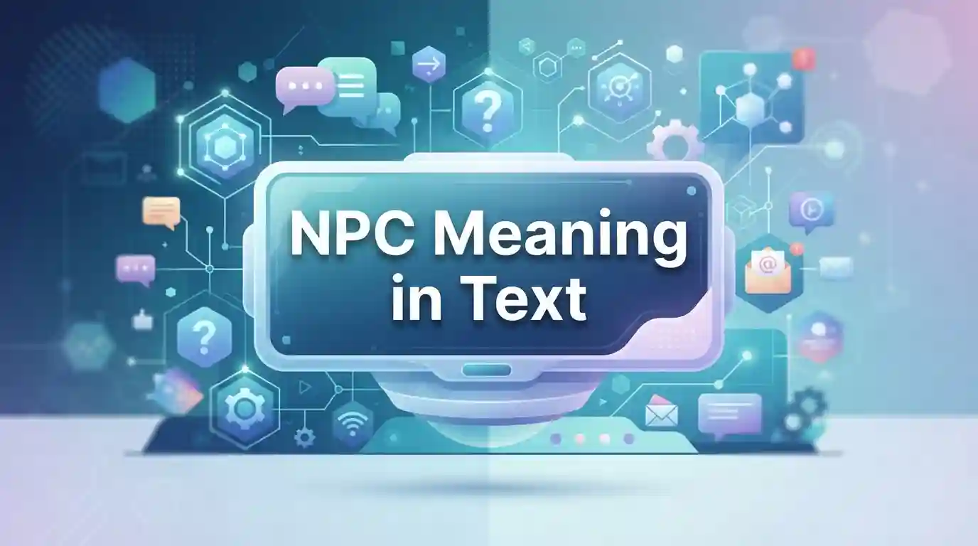 NPC Meaning in Text: What This Popular Slang Means