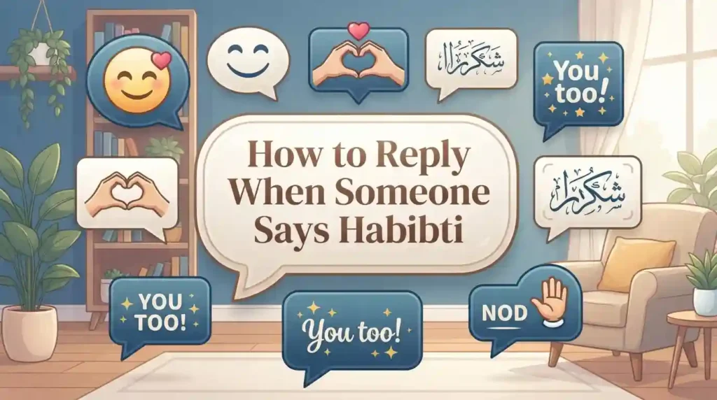 How to Reply When Someone Says Habibti